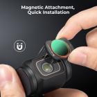 K&F Concept ND- og CPL-Filtre for DJI Osmo Pocket 3, Magnetisk CPL+ND4+ND8 3-Pakningssett 28-Lags Nanobelagt HD Optisk Glass