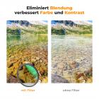 Magnetic Filter Set 52mm CPL+ND8+ND64 mit Magnetischer Adapterring und Objektivdecke, Filtertasche Magnetischer Quick Swap System Nano-Xcel Serie