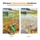 Kit de Filtres CPL + ND8 + ND64 + Bague + Bouchon 77mm | Système Magnétique & Verre HD & Revêtement 28 Couches | Parfait pour Paysage