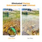 Magnetisk Filtersett 49 mm CPL+ND8+ND64 med Magnetisk Adapterring og Objektivdeksel, Filterpose med Magnetisk Hurtigbyttesystem Nano X-Serien