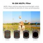 Magnetisk UV + CPL + ND/PL(4+5+6+8 stopp) Filtersett for DJI Osmo Pocket 3, Multi-Coated/HD Optisk Glass/Gimbal kompatibel