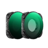 Ensemble de filtres ND variables K&F Concept compatibles avec GoPro Hero 13 Black, filtres de réduction de lumière à densité neutre ND2-32 et ND32-512 pour GoPro Hero 12/11/10/9 Black, verre optique HD multicouche