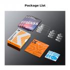 Kameraskjermbeskytter 9 stk. Kompatibel med GoPro Hero 9/10/11/12, Ultra Clear skjermbeskytter i herdet glass*3 + linsebeskytter*3 + LCD-skjermfilm foran*3