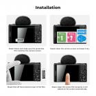 Kameraskærmbeskytter*3 Kompatibel med Sony ZV-1, ZV-1 II, ZV-E10, 0,3 mm 9H Hårdhed Hærdet glas med Hot Shoe Level*3 + Støvsuger*1