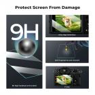 Protetor de tela da câmera * 3 compatível com Fujifilm X-T5, vidro temperado de dureza 9H de 0,3 mm com nível de sapata * 3 + pano de limpeza a vácuo * 1