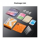 Kameraskærmbeskytter*3 Kompatibel med Nikon Z9 Z8, 0,3 mm 9H Hårdhed Hærdet glas med Hot Shoe Level*3 + Støvsuger*1