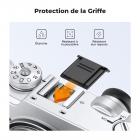 Bouchon de boîtier à monture Canon FD * 2 + Bouchon arrière d'objectif * 2 + Bouchon de griffe porte-accessoire * 2 + Chiffon de nettoyage * 1 Compatible avec Canon F-1, FTb, AE-1, A-1, AT-1, AV-1, AL-1, T60, T70, T80, T90