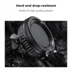 Pentax K-mount kroppsdeksel*2 + objektivdeksel bak*2 + Hot Shoe-hette*2 + rengjøringsklut*1 Kompatibel med Pentax K3, K3 II, K70, KS1, KS2, K500, K50