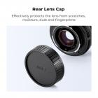 Minolta MD-monteret kropshætte*2 + objektiv baglåg*2 + Hot Shoe-hætte*2 + renseklud*1 Kompatibel med Minolta SR-2, SR-7, SR-T 101, XK, XM, X-1, XE- 5, XE, XE-1, XE-7, XD-7, XD-11, XG-M, X-500, X-570, X-700