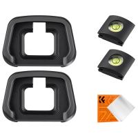 Visor de cámara Nikon DK-29, 2 copas oculares, 2 niveles de zapata y 1 paño de limpieza al vacío para Nikon Z6, Z7, Z6II, Z7II
