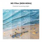 DJI Avata 2 Drone ND Filters Kit (3/4/5/6 Stopp) 4-Pack Kompatibel Med DJI Avata 2, Flerbelagda Neutrala Densitetsdrönarfilter