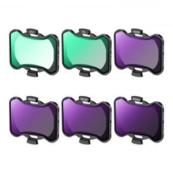 Kit de filtres pour drone DJI Avata 2 (UV+PL+ND8+ND16+ND32+ND64) Pack de 6 compatibles avec DJI Avata 2, accessoires de drone avec 28 revêtements multicouches