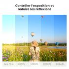 Kit de Filtres pour DJI Osmo Pocket 3 (Black Mist 1/4 + Black Mist 1/8 + UV + CPL + Natural Night + ND64&PL + ND32&PL + ND16&PL + ND8&PL + ND8 + ND16 + ND32 + ND64 + ND128 + ND256 + ND1000)