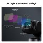 DJI Osmo Pocket 3 16 stk Sæt (Black Mist1/4 + Black Mist1/8 + UV + CPL + ND32&PL + ND16&PL + ND8&PL + ND64&PL + ND8 + ND16 + ND32 + ND64 + ND128 + Pultion Reduction Light + ND1056 + ND)