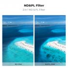 K&F Concept ND CPL Effektfilter til DJI Mini 4 Pro, UV CPL Sort diffusions 1/4 LPR ND8/PL ND16/PL ND32/PL ND64/PL ND128/PL ND256/PL ND16 ND32 ND64 ND128 ND256 Filtersæt ND10006