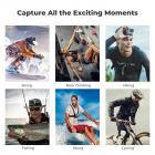 K&F Concept hovedstrop og brystmonteringssæt til GoPro Hero 13 12 11 10 9 8 7 6 5 4 Session DJI Osmo Action-kameraer, Quick Release Justerbare Action-kamera tilbehørssæt