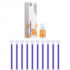 K&F Concept 12mm Micro Four-Thirds 4/3 Sensor Cleaning Swab*10 + 20ml Sensor Cleaner, Kit de limpeza de câmera M43 para todos os modelos de sensores de câmera M4/3, incluindo câmeras M4/3 da Olympus e Panasonic