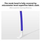 K&F Concept 12mm Micro Four-Thirds 4/3 Sensor Cleaning Swab*10 + 20ml Sensor Cleaner, Kit de limpeza de câmera M43 para todos os modelos de sensores de câmera M4/3, incluindo câmeras M4/3 da Olympus e Panasonic