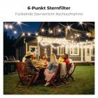 K&F Concept 4 Pack Magnetic Effect Filter Set Kompatibel mit DJI Osmo Pocket 3, Black-Mist 1/4 + Blue Streak + Astroklarfilter + Star-Filter HD Optical Glass Aluminium