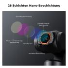 K&F Concept 4 Pack Magnetic Effect Filter Set Kompatibel mit DJI Osmo Pocket 3, Black-Mist 1/4 + Blue Streak + Astroklarfilter + Star-Filter HD Optical Glass Aluminium