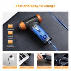 K&F Concept 14 em 1 Compressed Air Duster, Stepless Adjustable 150000RPM Electric Air Duster, Adjustable&Portable Air Blower para limpeza profunda, teclado de computador, carro, casa - Substitui latas de ar comprimido