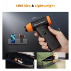 K&F Concept 14 em 1 Compressed Air Duster, Stepless Adjustable 150000RPM Electric Air Duster, Adjustable&Portable Air Blower para limpeza profunda, teclado de computador, carro, casa - Substitui latas de ar comprimido