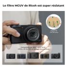Ensemble de filtres Mcuv pour objectif Ricoh, revêtement HD pour objectif, étanche et résistant aux rayures, avec porte-clés * 1, autocollant adhésif 3 m * 2, ligne de pêche * 1, chiffon de nettoyage pour aspirateur * 3 pour les modèles Ricoh GR, série Na