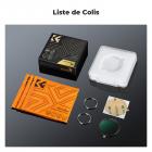 Ensemble de filtres Mcuv pour objectif Ricoh, revêtement HD pour objectif, étanche et résistant aux rayures, avec porte-clés * 1, autocollant adhésif 3 m * 2, ligne de pêche * 1, chiffon de nettoyage pour aspirateur * 3 pour les modèles Ricoh GR, série Na