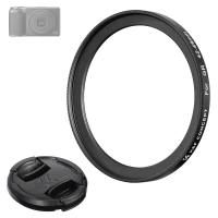 Ricoh objektivfilteradapterring 42-49 mm, med Kf 49 mm objektivdæksel *1, egnet til Ricoh Gr Model, Nano-X-serien