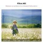 Lot de 6 filtres ND et CPL DJI NEO Done UV+CPL+ND8+ ND16+ ND32+ND64 Filtre polarisant à densité neutre pour objectif de drone, verre optique HD multicouche/cadre en aluminium