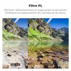 Lot de 6 filtres ND et CPL DJI NEO Done UV+CPL+ND8+ ND16+ ND32+ND64 Filtre polarisant à densité neutre pour objectif de drone, verre optique HD multicouche/cadre en aluminium
