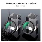 Fuji X100 Lens MCUV Filter Kit met zonnekap en lensdoppen, Multi Coated HD Optisch Glas Krasbestendig Compatibel met Fuji X100, X100F, X100S, X100T, X100V, X100VI (Zwart)