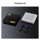 DJI Osmo Action 4 & Osmo Action 5 Pro Action kamerafiltersæt CPL + ND8 + ND16 + ND32 skrue på polariserende neutral densitetsfilter HD optisk glas / multi-coated / metalramme