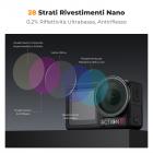 K&F Concept 4 Pezzi Set di Filtri (CPL ND8 ND16 ND32) per DJI OSMO Action 5 Pro/Action 4/3, Filtro Polarizzatore Circolare + Densità Neutra con 28 Strati di Nano Rivestimento, Accessori