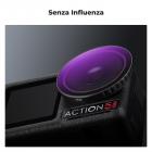 K&F Concept 4 Pezzi Set di Filtri (CPL ND8 ND16 ND32) per DJI OSMO Action 5 Pro/Action 4/3, Filtro Polarizzatore Circolare + Densità Neutra con 28 Strati di Nano Rivestimento, Accessori