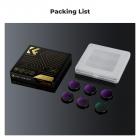 Action Camera Filter Set CPL+ND8+ND16+ND32+ND64+ND256, Circulair Polarisatiefilter Neutral Density met 28-laags Coating Compatibel met DJI Osmo Action 4, Osmo Action 5 Pro