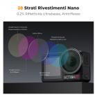 K&F Concept 6 Pezzi Set di Filtri (CPL ND8 ND16 ND32 ND64 ND256) per DJI OSMO Action 5 Pro/Action 4/3, Filtro Polarizzatore Circolare + Densità Neutra con 28 Strati di Nano Rivestimento, Accessori