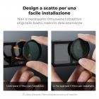 K&F Concept 6 Pezzi Set di Filtri (CPL ND8 ND16 ND32 ND64 ND256) per DJI OSMO Action 5 Pro/Action 4/3, Filtro Polarizzatore Circolare + Densità Neutra con 28 Strati di Nano Rivestimento, Accessori