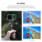 Filtr ND K&F Concept Push-in Fit PL kompatybilny z DJI Osmo Action 5 Pro, 6 sztuk PL ND8 ND16 ND32 ND64 ND256 polaryzacyjny o neutralnej gęstości do Osmo Action 4/Osmo Action 3, wielowarstwowy