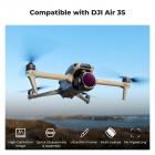 ND/PL filtersæt til DJI Air 3S, 4Pack ND8/PL + ND16/PL + ND32/PL + ND64/PL Neutral Density Polarisator Multifunktionsfiltre Dronetilbehør, HD Optisk glas/Multicoated/Gimbal Safe