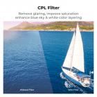 K&F Concept 3Pack ND PL filtersæt til DJI Air 3S, CPL + ND8 + ND16 Neutral Density Polarisator Multifunktionsfiltre Dronelinsetilbehør, HD Optisk glas/Multi-coated/Gimbal Safe