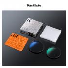 K&F Concept 67mm Black Mist 1/4 + CPL Filtersatz, Filterset mit Polfilter + Black Mist 1/4 für Kameraobjektiv, Black Pro Mist 1/4 + CPL Filter, 2er Filter Kit mit Mehrfachbeschichtung Nano-Klear Serie