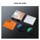 Ensemble de filtres polarisants Black Mist 1/4 + CPL 67 mm, effet cinématographique de rêve, 18 revêtements multicouches, série Nano-Klear