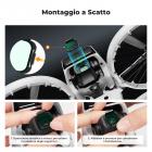 K&F Concept 6 Pezzi Set di Filtri per DJI Flip, Protezione Ultravioletti+Polarizzatore Circolare+Densità Neutra, Filtro UV CPL ND8 ND16 ND32 ND64, Vetro Ottico HD Multistrato, Drone Lens Accessori