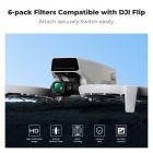 Filterset voor DJI Flip – 6 Pack (UV, PL, ND8/16/32/64) Filters met HD Optisch Glas en Multi-Coating