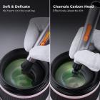 90 tommer / 2,3 m kamerastativ i magnesiumaluminiumslegering Vendbare, avtakbare, monopodplatelås Tverrgående midtsøyle horisontal 360 ° panorama BH-28L-hode + 6-i-1 kamerarengjøringssett