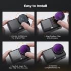 Zestaw filtrów ND K&F CONCEPT kompatybilny z DJI Osmo Action 6, ND8, ND16, ND32, ND64, 4 sztuki, filtry ze szkła optycznego z powłoką wielowarstwową i redukcją światła