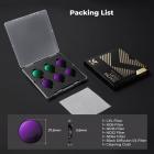 K&F Concept Kit da 6 Filtri HD Compatibile con DJI Osmo Action 6, CPL ND8 ND16 ND32 ND64 Black Diffusion 1/4 - Filtro Polarizzatore Effetto Riduzione Luce in Vetro HD Nano Multistrato