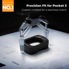 K&F CONCEPT Magnetic Wide Angle Lens & 1/4 Black Diffusion Filter Set Compatible with DJI Osmo Pocket 4/3, 2 Pack Wide-Angle Lens Black Diffusion 1/4 Filter, Magnetic Attach/Multi-Coated/Optical Glass