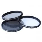 55mm Filterkit UV, CPL, ND4